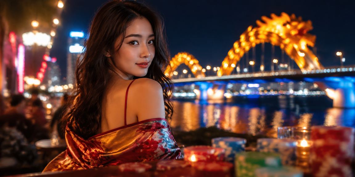 Người dùng tại bãi biển Đà Nẵng theo dõi kết quả cá cược thể thao qua điện thoại