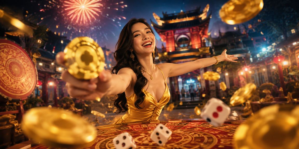Không khí lễ hội Hà Nội sôi động với trò chơi xúc xắc Tài Xỉu và đặt cược giải trí